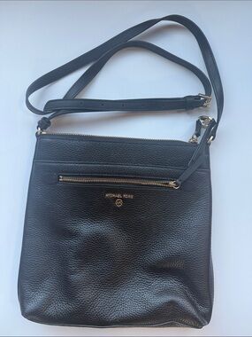 Michael Kors Black Crossbody Bag Medium Used Condition